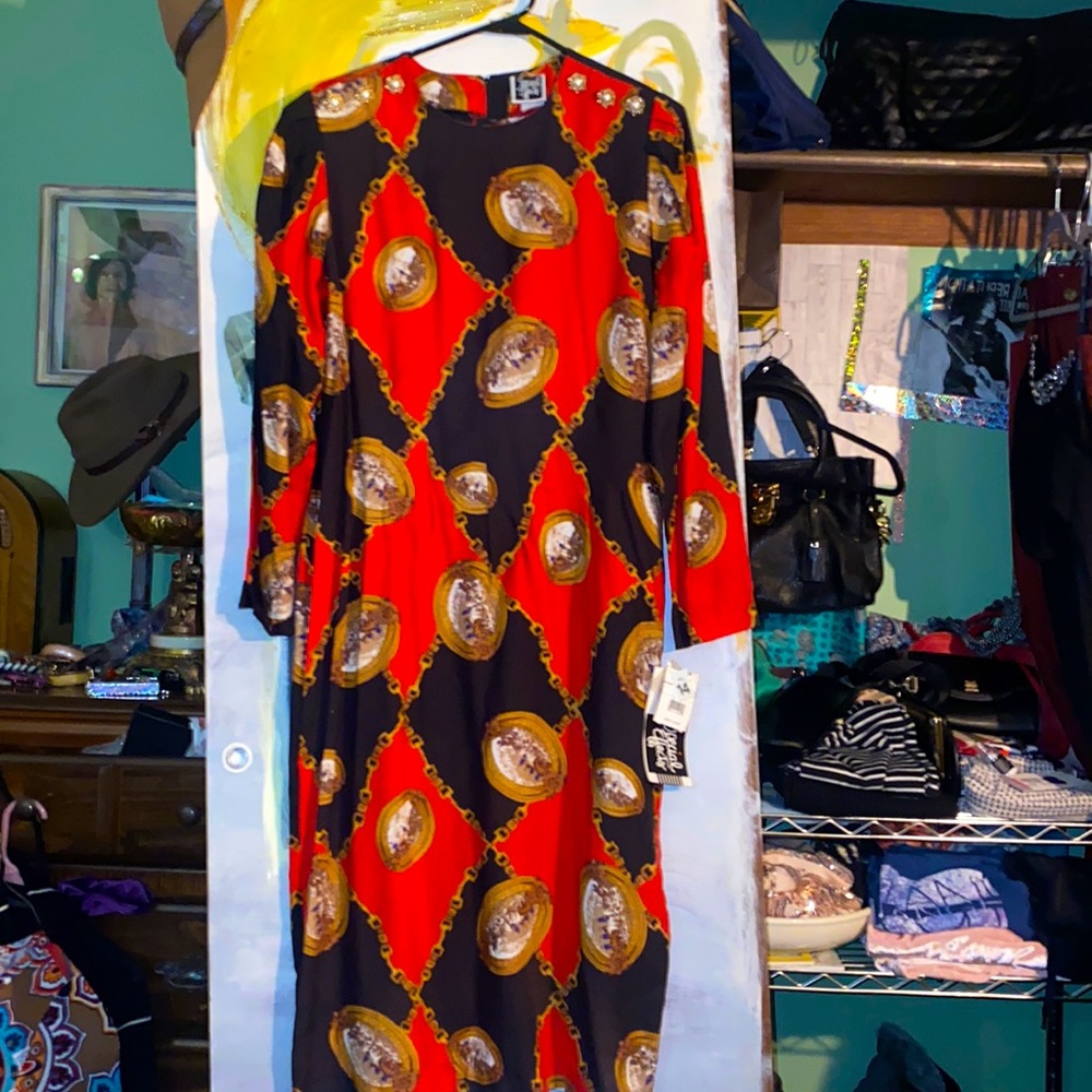 Vntg Special Effects Dress With Original Tags